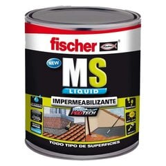 Hidroizolācija Fischer MS 534614 Šķidrumu Balts 1 kg cena un informācija | Izolācijas materiāli | 220.lv