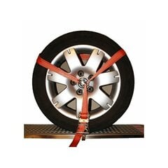 Ремень для крепления колеса LC1250, 2,5 М, GVP 35 мм (497004) цена и информация | Авто принадлежности | 220.lv
