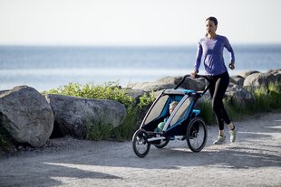 Bērnu velosipēda rati Chariot Jog Kit 1 - Lite/Cross cena un informācija | Velosipēdu piekabes, rati | 220.lv