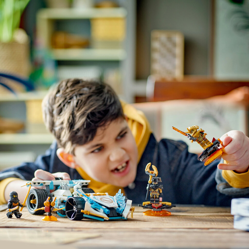 71791 LEGO® Ninjago Zane Pūķa spēka spindžitsu sacīkšu automobilis cena un informācija | Konstruktori | 220.lv