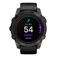 Garmin epix Pro Gen 2 Sapphire Carbon Gray DLC Titanium/Black цена и информация | Смарт-часы (smartwatch) | 220.lv