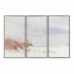 Canvas DKD Home Decor Pludmale Vidusjūra (120 x 2,8 x 80 cm) цена и информация | Картины | 220.lv