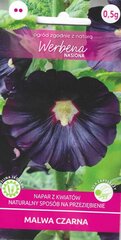 Шток-роза черная (мальва) Nigra Werbena, 1 г цена и информация | Семена цветов | 220.lv