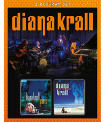 2 BLU-RAY DISC DIANA KRALL Live In Paris 2001 / Live In Rio 2008 Blu-Ray disc cena un informācija | Vinila plates, CD, DVD | 220.lv