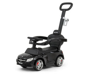 Машина каталка для малышей, с ручкой, Mercedes AMG C63 Coupe, цвет: чёрный цена и информация | Игрушки для малышей | 220.lv