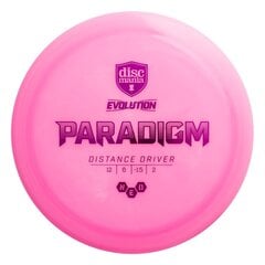 Disku golfa disks Discmania Evolution Neo Paradigm, rozā cena un informācija | Disku golfs | 220.lv