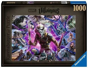 Puzzle 2D 1000 elements: Villainous. Gaston цена и информация | Пазлы | 220.lv