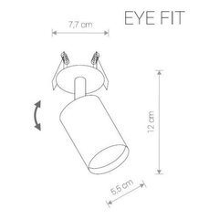 Nowodvorski iebūvēta lampa Eye Fit цена и информация | Монтируемые светильники, светодиодные панели | 220.lv