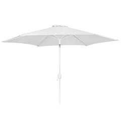 Пляжный зонт Alba 350 см Алюминий Белый цена и информация | Зонты, маркизы, стойки | 220.lv