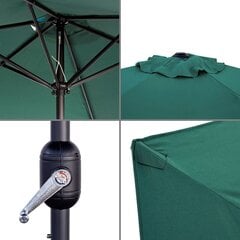 Пляжный зонт Monty Бежевый Алюминий 270 см цена и информация | Зонты, маркизы, стойки | 220.lv