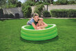 Bērnu piepūšamais baseins Bestway 102 x 25 cm, zaļš cena un informācija | Baseini | 220.lv