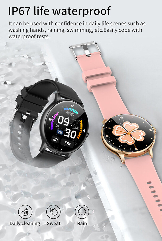 Livman Z12 Pro Silver cena un informācija | Viedpulksteņi (smartwatch) | 220.lv