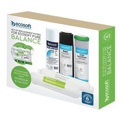 CHV5PUREBAL Ecosoft P’URE Balance Kārtridžu komplekts цена и информация | Фильтры для воды, чистящие устройства | 220.lv