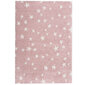 Bērnu istabas paklājs, Candy Stars rozā, 120 x 170 x 1 cm, rozā krāsā cena un informācija | Paklāji | 220.lv