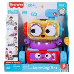 Izglītojošs draugs robots Fisher Price 4in1 cena un informācija | Attīstošās rotaļlietas | 220.lv