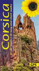 Corsica Sunflower Guide: 70 long and short walks with detailed maps and GPS; 10 car tours with pull-out map 7th Revised edition цена и информация | Путеводители, путешествия | 220.lv