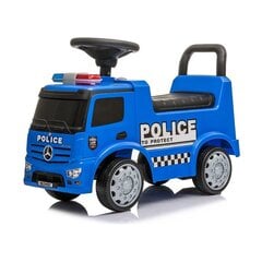 Машинка-каталка Mercedes Actros 25 kg Синий cо звуком Полицейский грузовик (63,5 x 29 x 27 cm) цена и информация | Игрушки для малышей | 220.lv