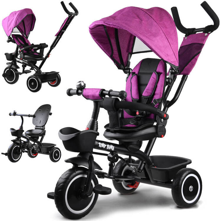 Tricikls Tiny Bike SP0650, violets cena un informācija | Trīsriteņi | 220.lv