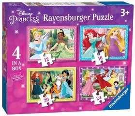 Пазл Ravensburger Disney Princes, 16/12/20/24 цена и информация | Пазлы | 220.lv