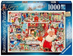 Пазл Ravensburger Рождество близко, 1000 д. цена и информация | Пазлы | 220.lv