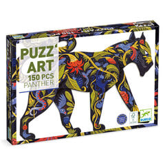 Puzle panteras formā DJECO DJ07659, 150 gab. cena un informācija | Puzles, 3D puzles | 220.lv