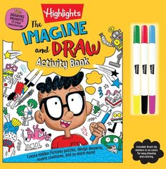 Imagine and Draw Activity Book cena un informācija | Grāmatas mazuļiem | 220.lv