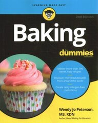 Baking For Dummies 2nd edition цена и информация | Книги рецептов | 220.lv