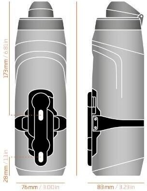 Sporta pudele un turētājs Fidlock Twist Bottle 800 cena un informācija | Velo pudeles un pudeļu turētāji | 220.lv