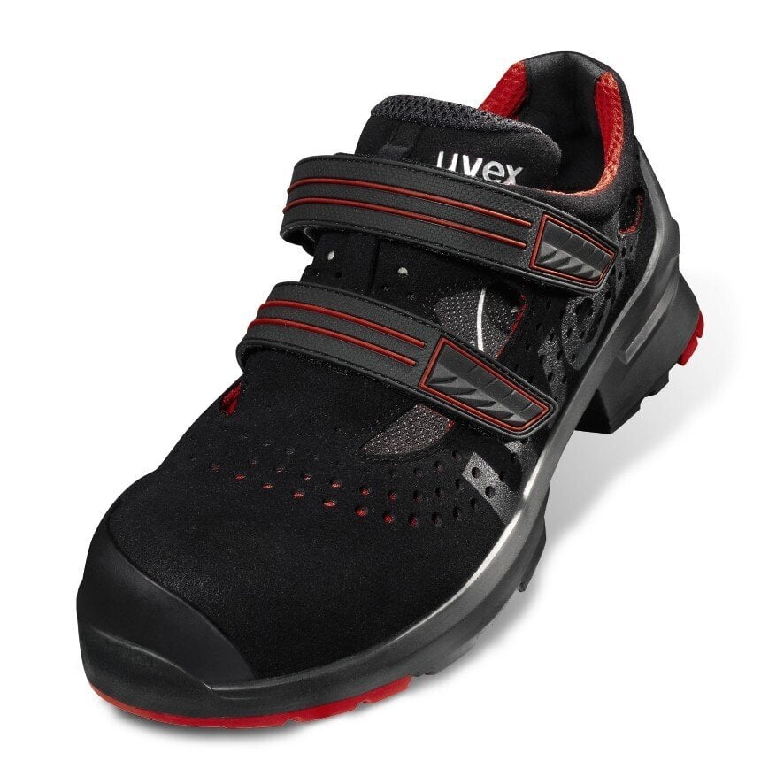UVEX 1 drošības sandales S1P, platums 11, izmērs 40 cena un informācija | Darba apavi | 220.lv