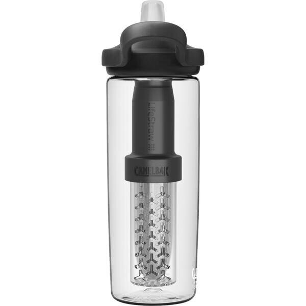 Pudele ar ūdens filtru Camelbak Eddy+ 0.6L LifeStraw cena un informācija | Ūdens pudeles | 220.lv