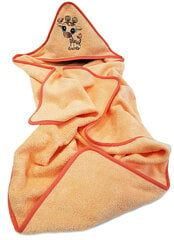 Детское полотенце с капюшоном Giraffe, кораловый цвет цена и информация | Полотенца | 220.lv