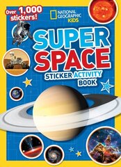 Super Space Sticker Activity Book: Over 1,000 Stickers! edition цена и информация | Книги для малышей | 220.lv