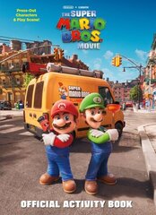 Nintendo and Illumination present The Super Mario Bros. Movie Official Activity Book cena un informācija | Grāmatas mazuļiem | 220.lv