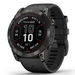 Garmin fēnix® 7X Pro Sapphire Solar Carbon Grey DLC Titanium/Black 51мм цена и информация | Смарт-часы (smartwatch) | 220.lv