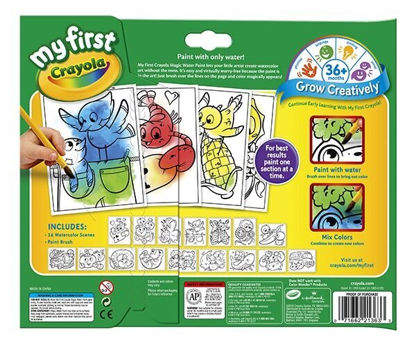 Crayola Magic Water tāfele cena un informācija | Attīstošās rotaļlietas | 220.lv