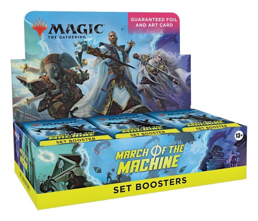 Spēļu kārtis Magic: The Gathering March of the Machine Set Booster, 30 gab. цена и информация | Galda spēles | 220.lv