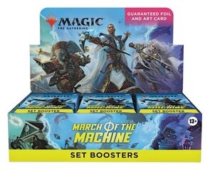 Spēļu kārtis Magic: The Gathering March of the Machine Set Booster, 30 gab. cena un informācija | Galda spēles | 220.lv
