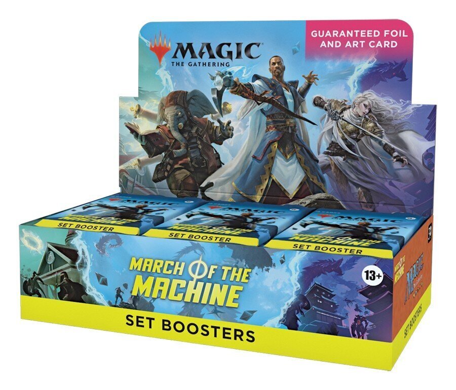 Spēļu kārtis Magic: The Gathering March of the Machine Set Booster, 30 gab. цена и информация | Galda spēles | 220.lv