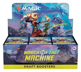 Spēļu kārtis Magic: The Gathering March of the Machine Draft Booster Display cena un informācija | Galda spēles | 220.lv