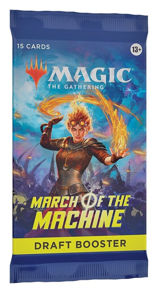 Spēļu kārtis Magic: The Gathering March of the Machine Draft Booster цена и информация | Galda spēles | 220.lv
