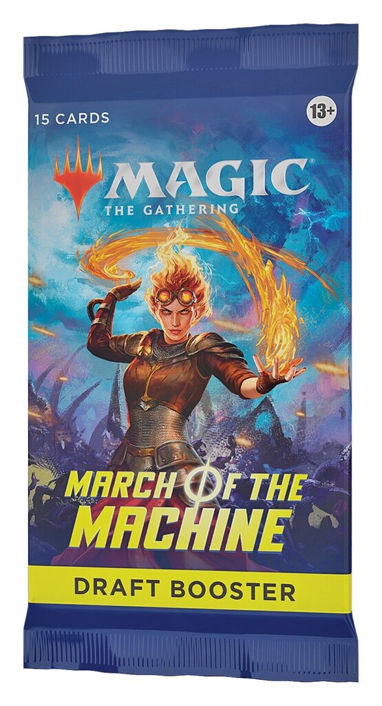 Spēļu kārtis Magic: The Gathering March of the Machine Draft Booster цена и информация | Galda spēles | 220.lv