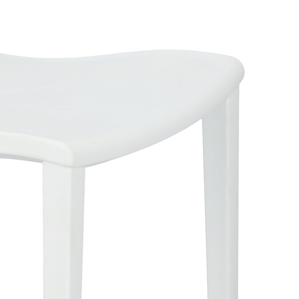 Muna krēsls balta plastmasa cena un informācija | Virtuves un ēdamistabas krēsli | 220.lv