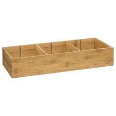 Bambusa organizators 15x38cm cena un informācija | Galda piederumi | 220.lv