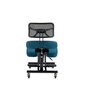 Krēsls uz ceļiem O'KNEEL PRO ar zilu lina pārvalku cena un informācija | Biroja krēsli | 220.lv