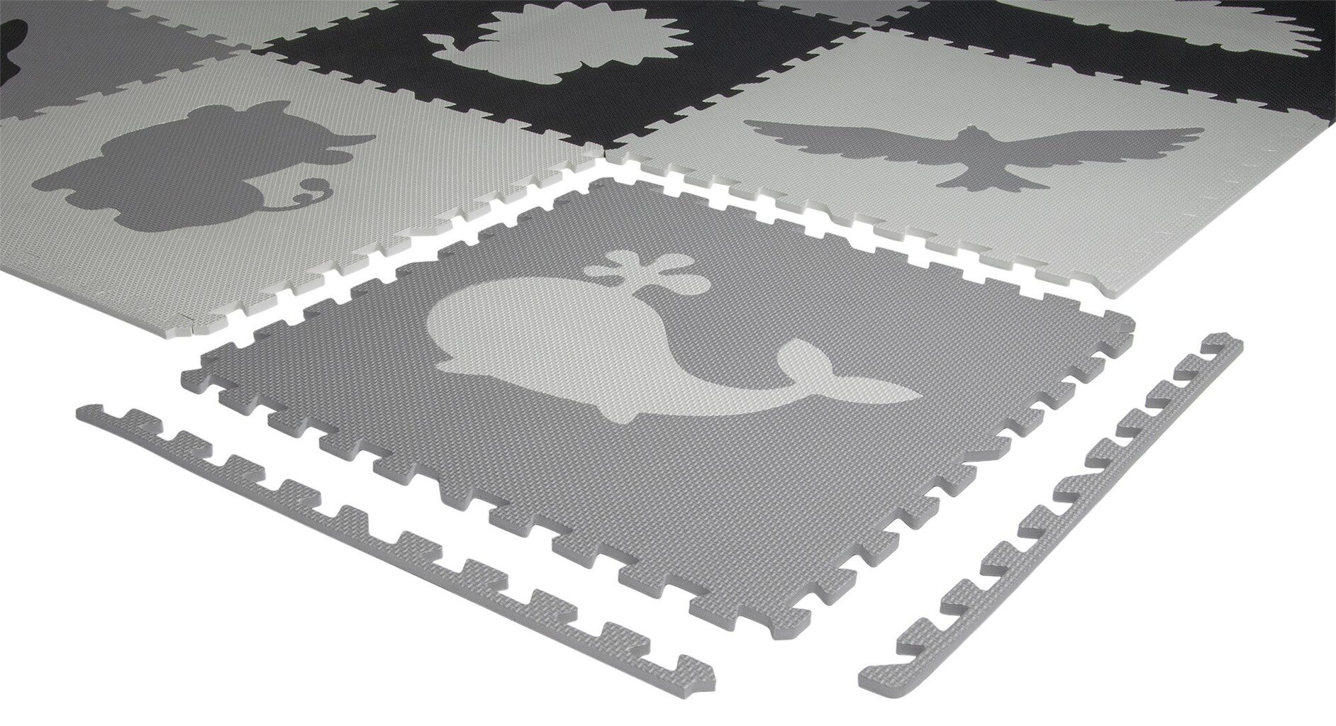 Puzzle paklājs Humbi Animals 9 det cena un informācija | Rotaļlietas zīdaiņiem | 220.lv
