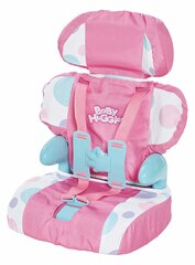 Baby Huggles Casdon bērnu lelles ratiņi autokrēsliņā cena un informācija | Rotaļlietas meitenēm | 220.lv