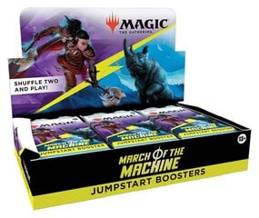 Kāršu spēle Magic: The Gathering March of the Machine Jumpstart Booster Display cena un informācija | Galda spēles | 220.lv