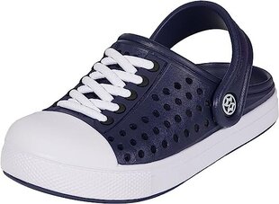 Eagsouni bērnu čības, sandales, tumši zilas/baltas cena un informācija | Bērnu čības, maiņas apavi | 220.lv