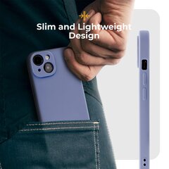 Силиконовый чехол Moozy Minimalist для iPhone 14, красный цена и информация | Чехлы для телефонов | 220.lv