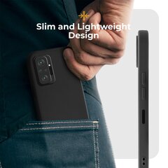 Силиконовый чехол Moozy Minimalist для Xiaomi Redmi Note 10 Pro, Xiaomi Redmi Note 10 Pro Max, красный цена и информация | Чехлы для телефонов | 220.lv